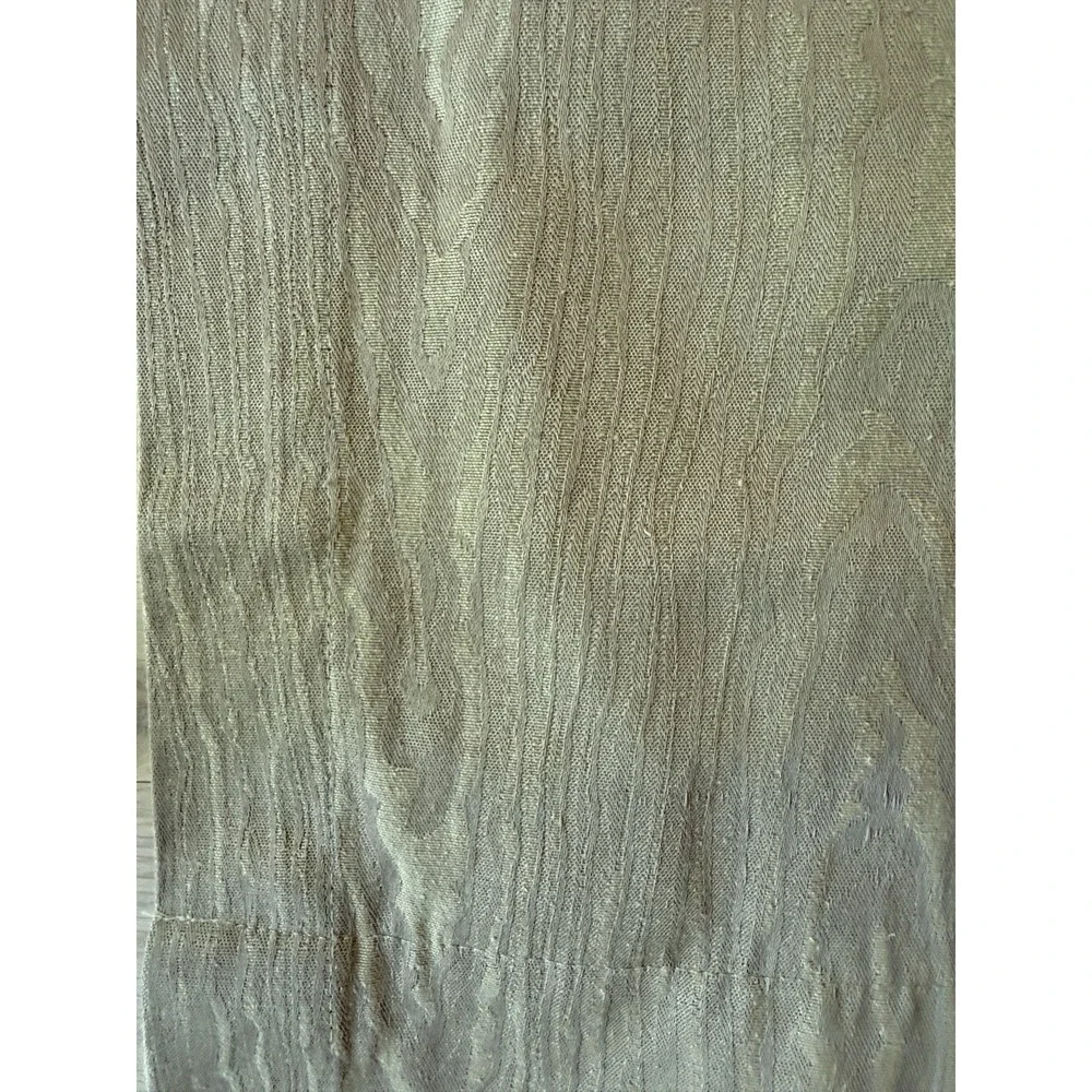 Waverly Classics Faux Bois Curtain Panels Set of 2 Tan Woodgrain 48 X 84